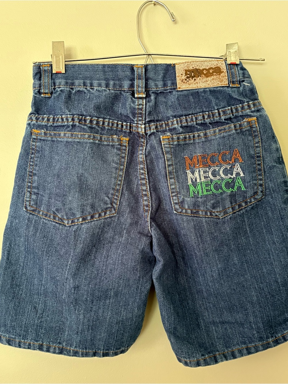 VTG mecca BOYS Dark Indigo Denim Shorts